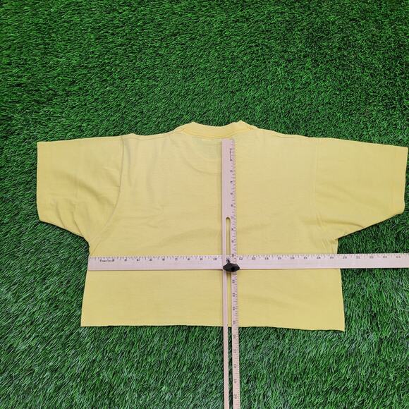 Vintage 80s Hoosier Millionaire Crop Shirt Womens M 19x15 Lottery Game-Show - Picture 6 of 14